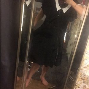 Hot topic Peter Pan collar dress (gothic)